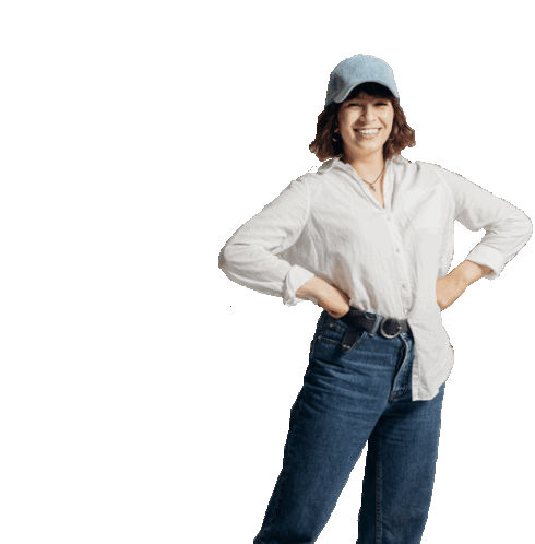 Luisa Smiling Confidently in Dream Song Sticker