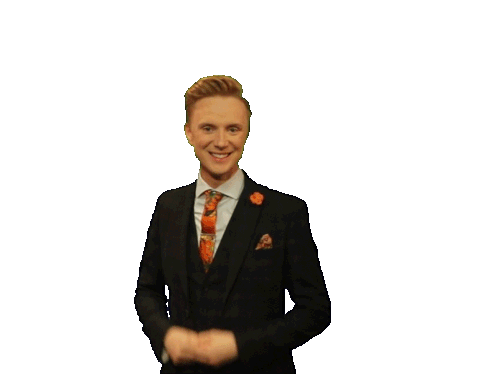 Owain Wyn Evans Outfit Change Spin