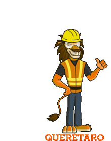 León Constructor Anáhuac Qro Queretaro Sticker