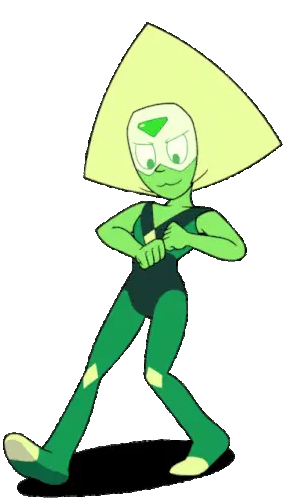 Peridot from Steven Universe Animated Sticker