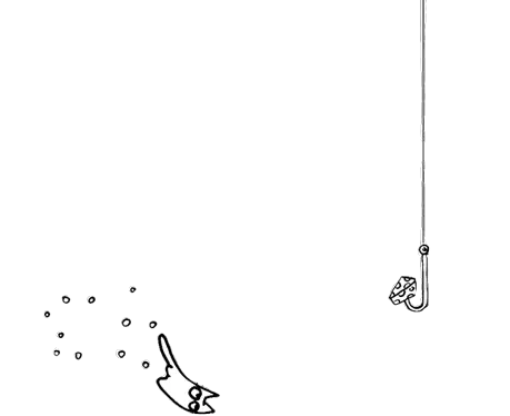 Alex Geerken's Cat Fishing for Cheese Animation