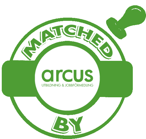 Arcus Jobb Sticker