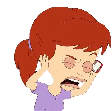 Big Mouth Jessi Annoyed Scream