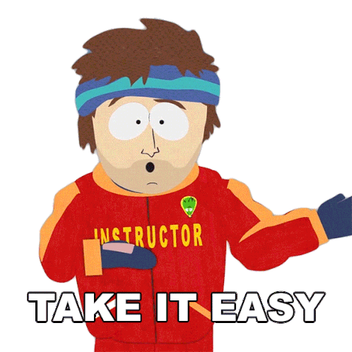 South Park Thumper Says Take It Easy