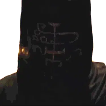 Gaerea: Mysterious Head Mask Sticker
