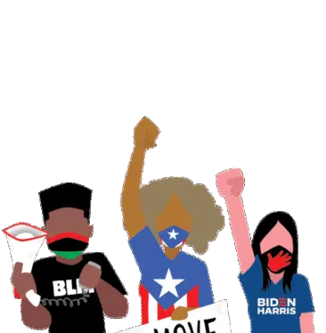 We Voted We On Sticker