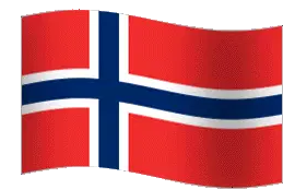 Waving Norway Flag
