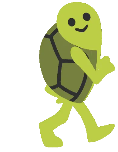 Turtlecoin Running Sticker