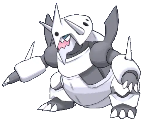Mega Aggron Pokémon Evolution Sticker