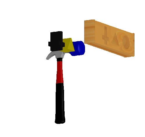 Hammer Pinkfloyd Shape Sorter Animation