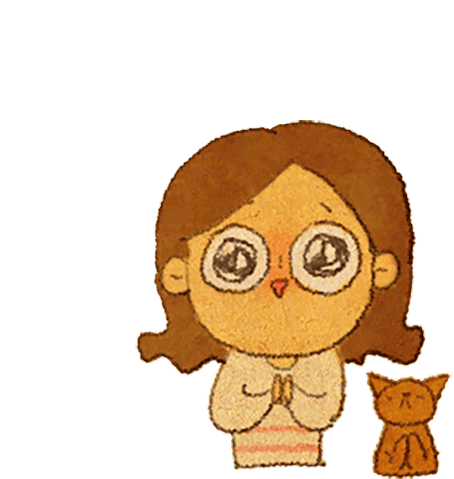 Shiny Eyes Cat Clapping Applause Sticker