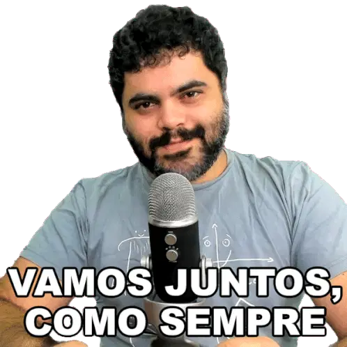 Vamos Juntos Como Sempre Rafael Procopio Sticker