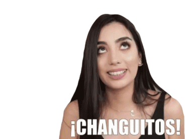 Claudia Pamela Changuitos Fingers Crossed Sticker