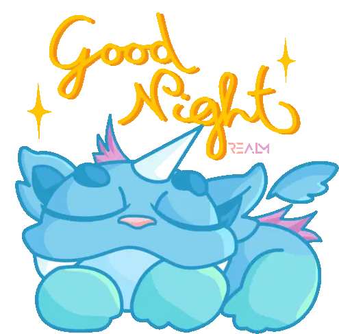 Goodnight Realm Sticker