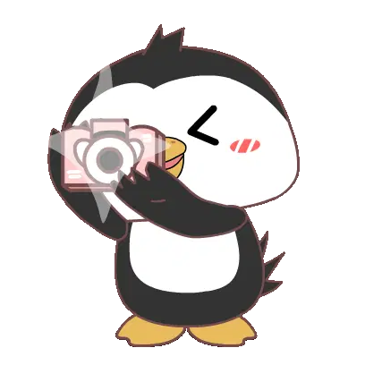 Cute Penguin Sticker