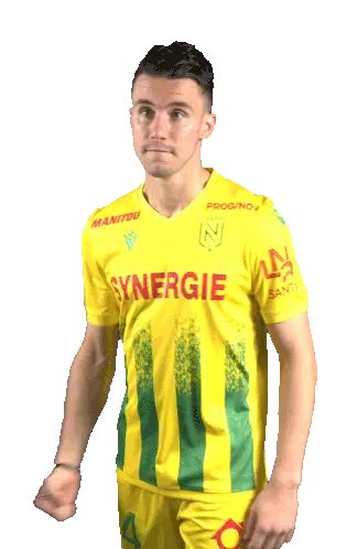 FC Nantes Allez Nantes: Sébastien Corchia Sticker