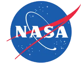 Animated NASA Meatball Logo with Stars