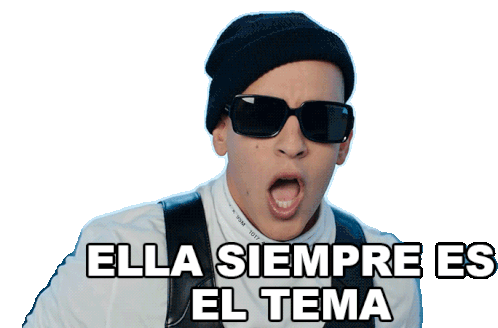 Daddy Yankee: Ella Siempre Es El Tema Sticker
