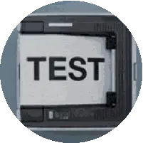 Test Print Sticker