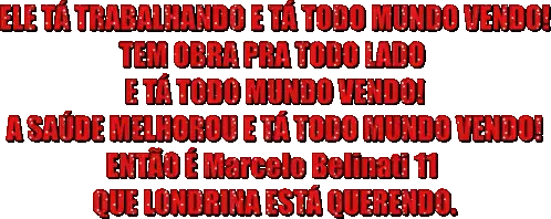 Marcelo Belinati Prefeito Eu Voto No Marcelo