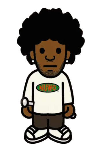 Brent Faiyaz Animated Sticker - NUWO Outfit