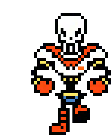 Papyrus Nyeh Heh Heh Undertale Stomp Sticker
