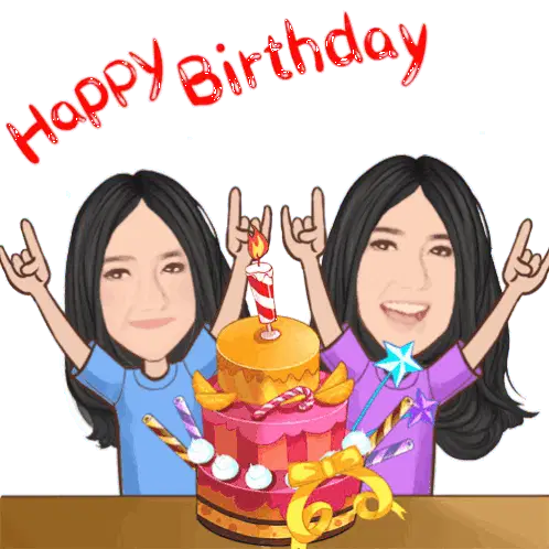 Happy Birthday Celebration Sticker