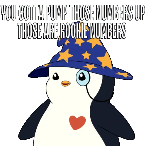 Pudgy Penguin: Pump Up Those Rookie Numbers!