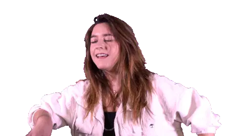 Marta Soto Singing Passionately Sticker
