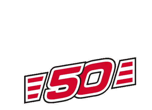 Tom Coronel 50 Racing Number Sticker
