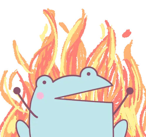 Chaos This Is Fine Sticker