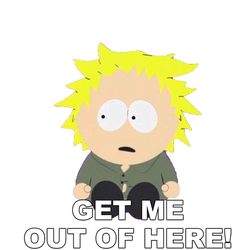Tweek Tweak Says 'Get Me Out Of Here!' South Park