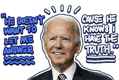 Joe Biden: He Doesn't Want To Let Me Answer