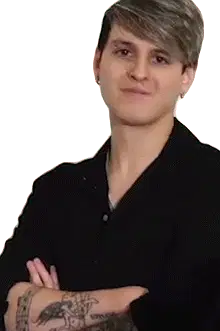 Christopher Velez from CNCO Laughing Sticker