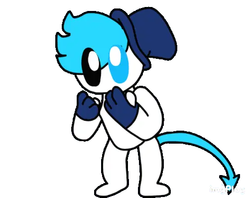 Edward's Cozy Tail Wag Sticker
