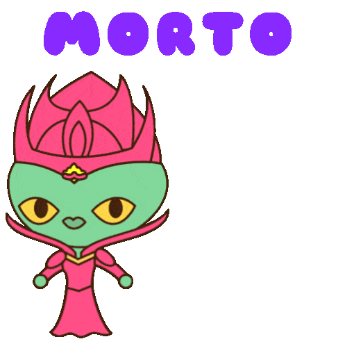 Morto Dead Alien Queen Sticker
