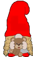 Valentines Day Gnome Sticker