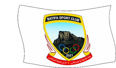 Batifa Sport Club Flag Waving Sticker