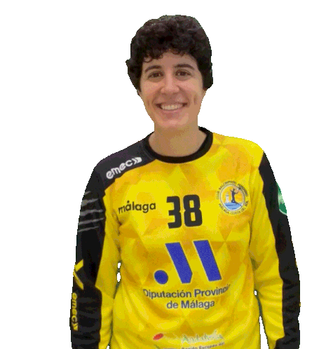 Merche Castellanos funny face & celebration