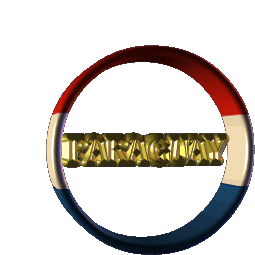 Paraguay Eterno Inmortal 3D Text Sticker