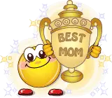 Best Mom Award Best Mother Sticker