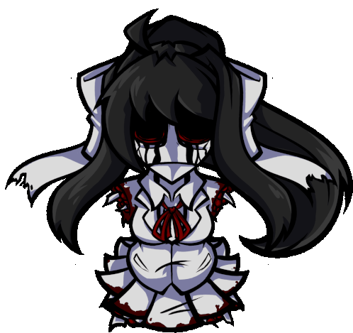 Lost Monika Sticker