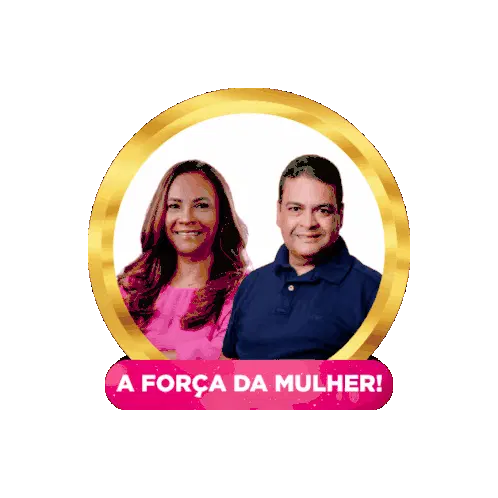 A Força Da Mulher Promovenda Rotating Sticker