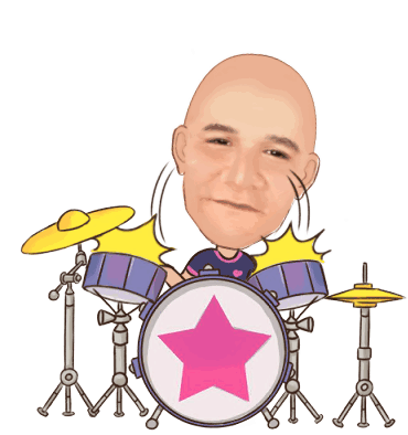 Joychamp Drumming Sticker