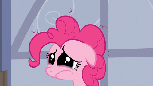 Pinkie Pie Crying in My Little Pony