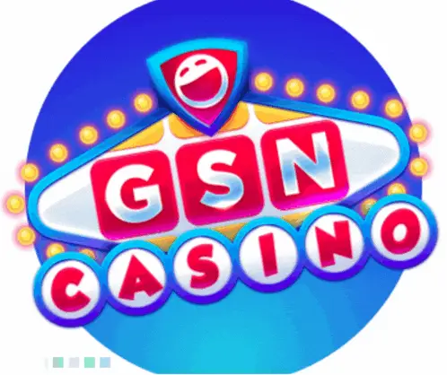 Tjr: Colorful GSN Casino Logo with Shield