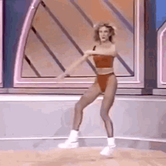 Energetic 80s Aerobics Workout