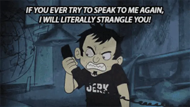 Angry Dan Vs. Dan Threatens to Strangle