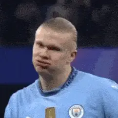 Erling Haaland's Funny Face Expressions – free GIF download | meme platform | memes GIF