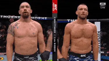 Robert Whittaker & Reinier de Ridder Post-Fight UFC